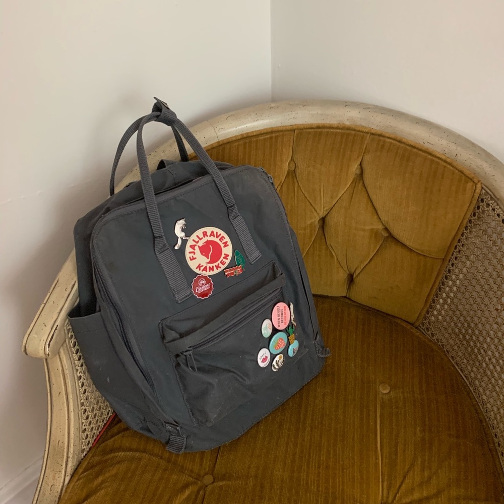 Fjallraven Kanken Charcoal Backpack